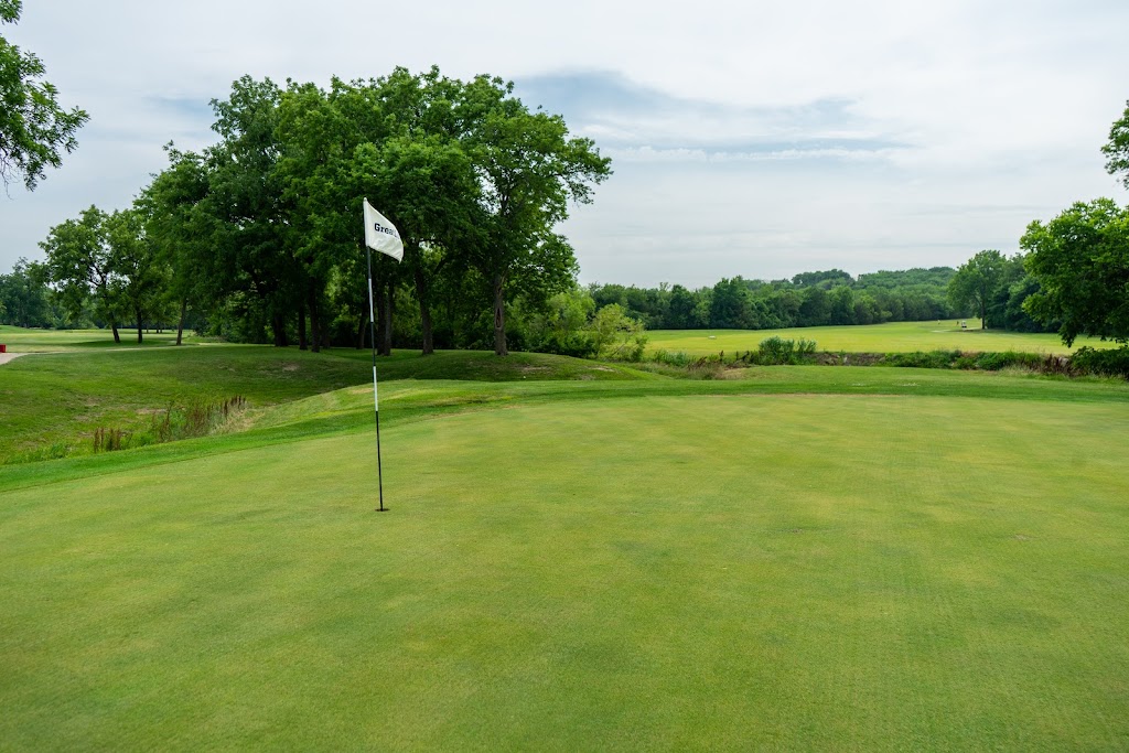 Panoramic view of a lush green golf course at Berkshire Golf Club. Smooth