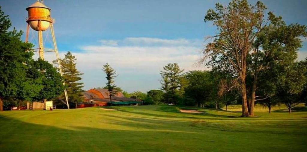 Panoramic view of a lush green golf course at Brown's Run Public Golf Course