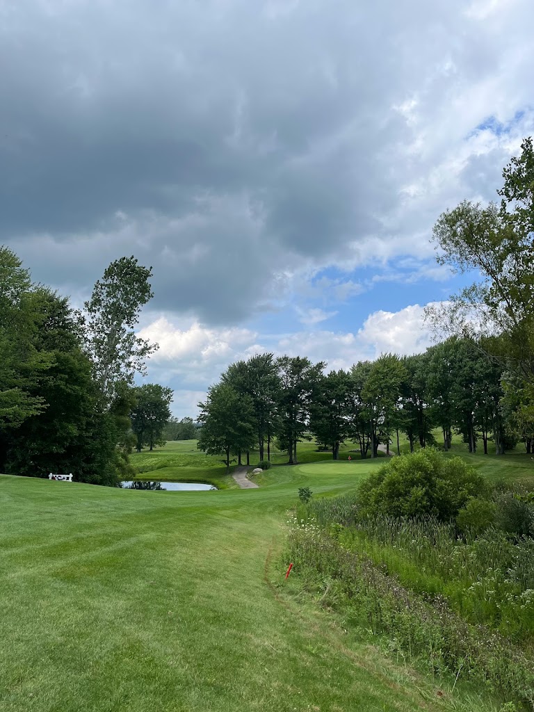 Panoramic view of a lush green golf course at Chapel Hill Golf Course. Smooth