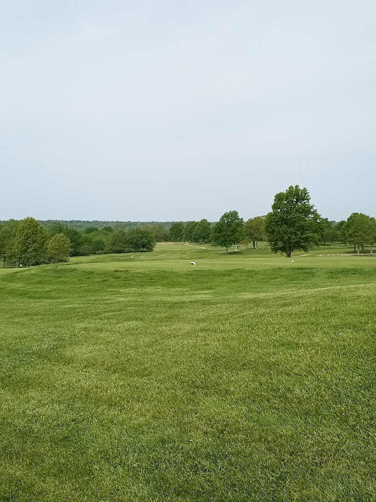 Panoramic view of a lush green golf course at Fred Arbanas Golf Course. Smooth