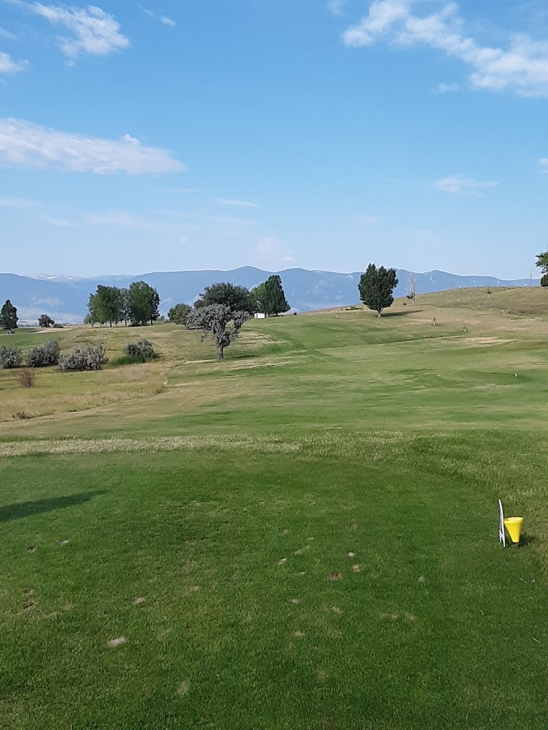 Panoramic view of a lush green golf course at Kendrick Municipal Golf Course. Smooth