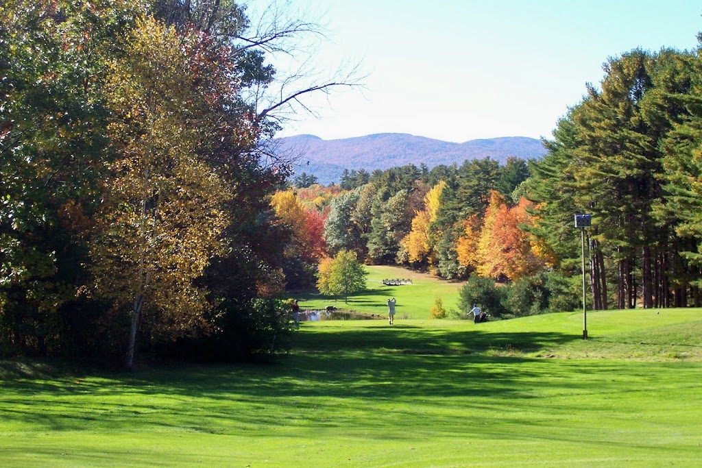 Panoramic view of a lush green golf course at Kingswood Golf Club. Smooth