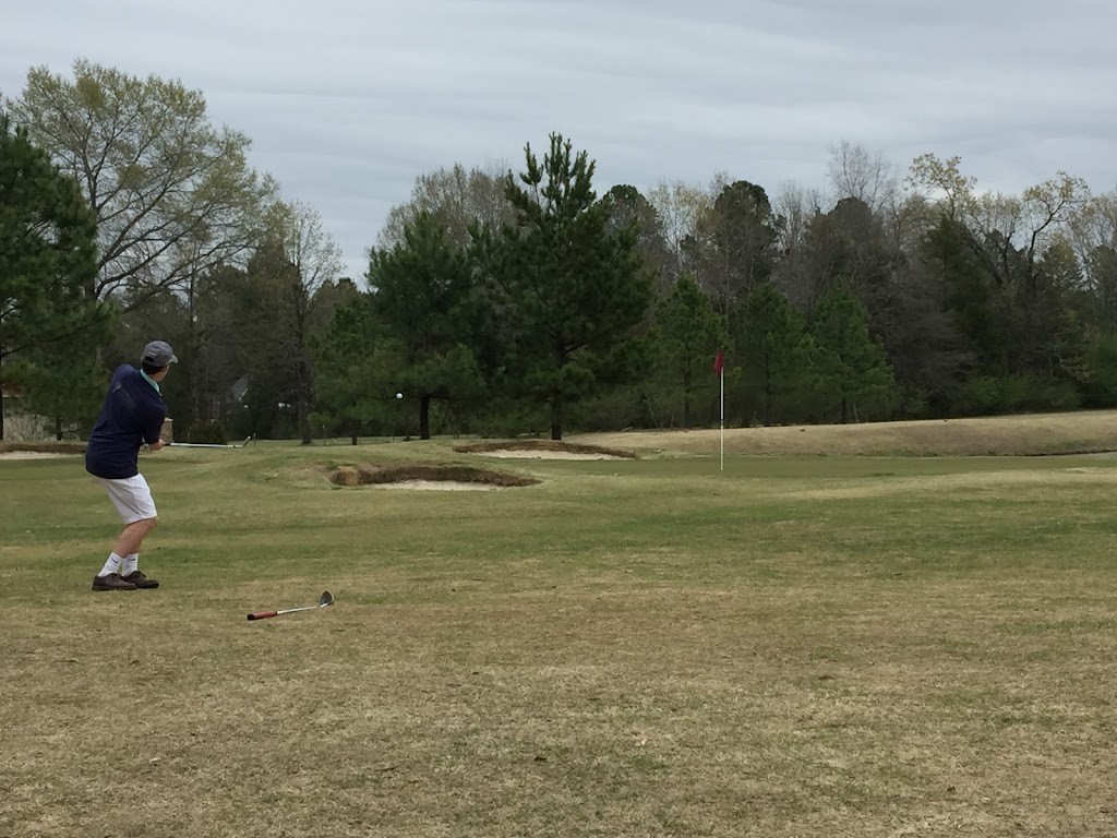 Panoramic view of a lush green golf course at Nutters Chapel Golf & Country. Smooth