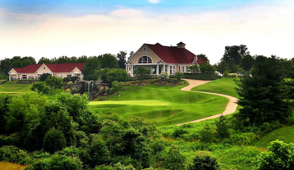 Panoramic view of a lush green golf course at PB Dye Golf Club. Smooth