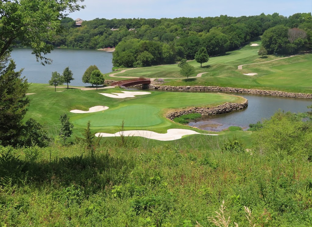 Panoramic view of a lush green golf course at Shadow Glen Golf Club. Smooth