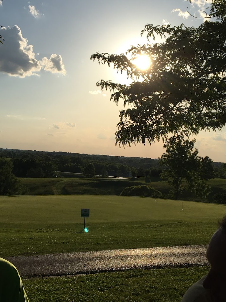 Panoramic view of a lush green golf course at Southwind Golf Course. Smooth