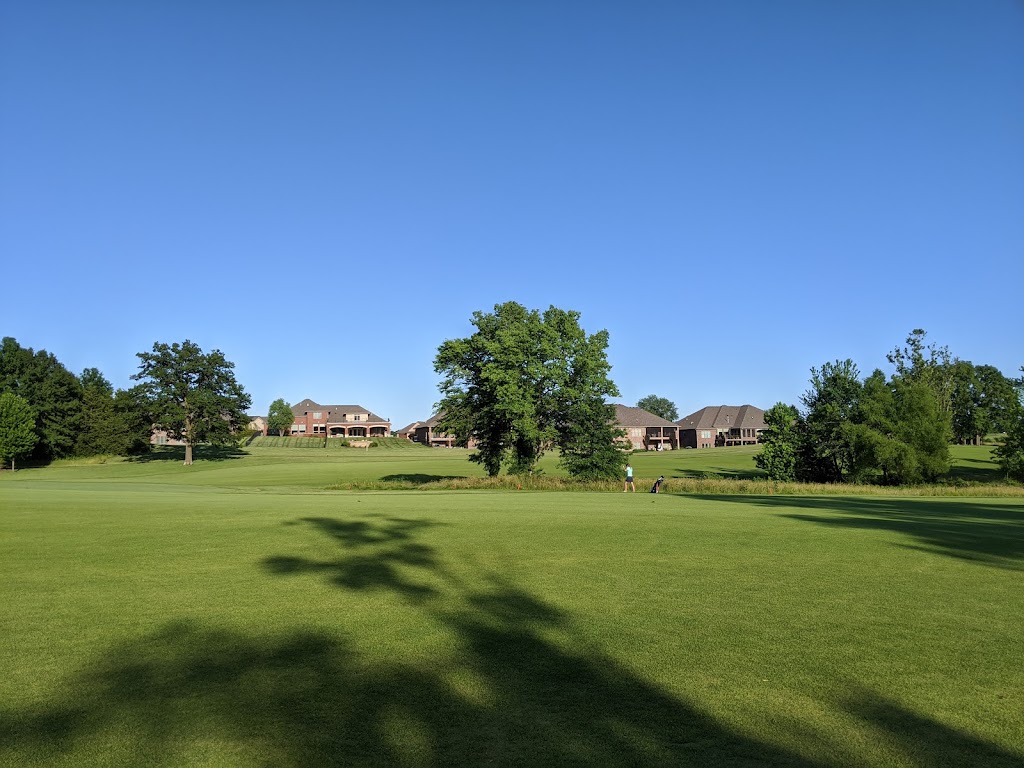 Panoramic view of a lush green golf course at The Club at Old Hawthorne. Smooth