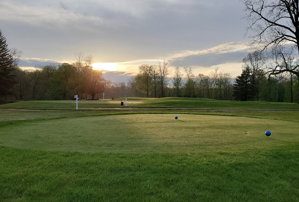 Panoramic view of a lush green golf course at The Golf Club of Bucyrus. Smooth