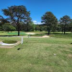 Panoramic view of a lush green golf course at The Preserve at Verdae Golf Club. Smooth